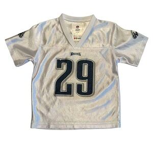 NFL Team Apparel Kids White Football Murray 29 Eagles Jersey Size 3T